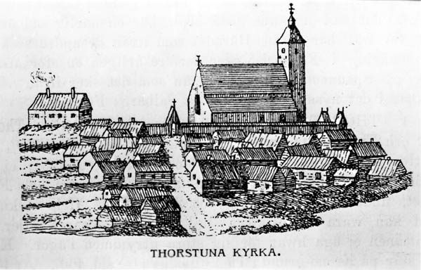 Torstuna kyrka, 1746. Torstuna hembygdsförenings arkiv