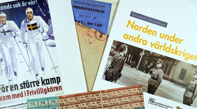 ”Norden under andra världskriget” – nu som lärarmaterial